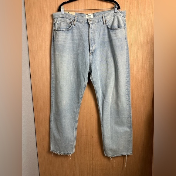AGOLDE 90’s Mid Rise Loose Fit Jeans, Size 34 (v) - Picture 2 of 9